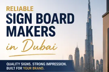 Sign board makers in Dubai
