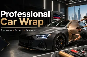Professional Car wrap dubai