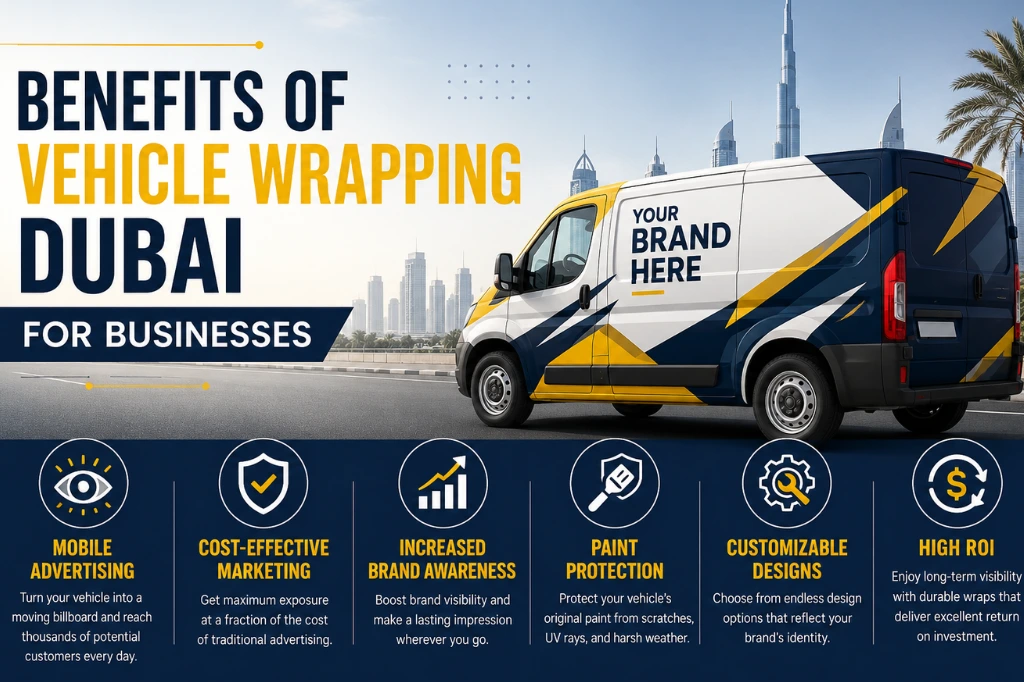 Benefits of Vehicle Wrapping Dubai for Businesses