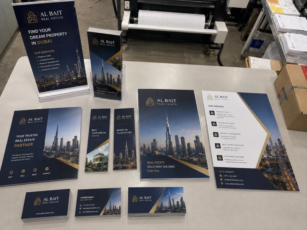 Digital Printing for Al Bait Real Estate Dubai